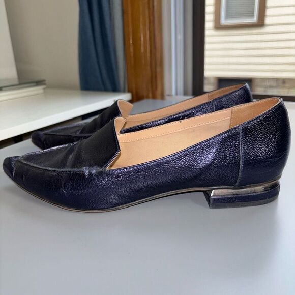 Franco Sarto Starland pointed toe loafer Flats blue 8.5 - Picture 3 of 12
